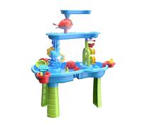 Mesa de agua Cocina de barro Pista de agua Estación de juego Niños exterior