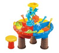 Mesa de Agua para Niños,Mesa de Agua y para Niños Pequeños con Accesorios - Juego Educativo Infantil con Actividades de Aprendizaje y Juegos Sensoriales para Bebés