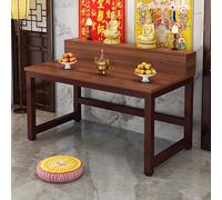 Mesa de altar budista, mesa de meditación de oración para templos de sala de estar, gabinete chino, pedestal ofrecido, 200 x 80 x 109 cm