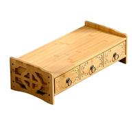 Mesa de altar de madera con cajón de almacenamiento para el hogar, adoración y adivinación del santuario budista