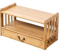 Mesa de altar de meditación con cajón para prácticas espirituales, puja, oraciones, adivinación y exhibición de artículos decorativos