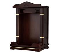 Mesa de altar de meditación con cajón, soporte de oración budista para culto en casa y santuario personal, ideal para oraciones y ofrendas de incienso