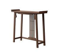 Mesa de altar de meditación de madera maciza con cajones de almacenamiento, perfecta para santuarios, salas de estar y prácticas de atención plena, decoración rústica del hogar, duradera y elegante