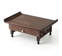 Mesa de Altar de Pared para Buda Soporte para Estatua de Buda Estante de Doble Nivel para Decoración para Santuarios Domésticos Salones Ancestrales y Templos(Wall-Mounted,40cm)