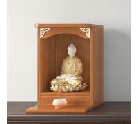 Mesa de altar montada en la pared para meditación de Buda y santuarios personales, plataforma de exhibición para salas de estar, santuarios y templos