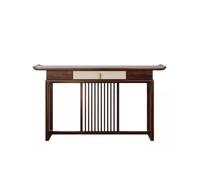 Mesa de Altar para Meditación Gabinete de Entrada Chino de Madera Maciza, Mesa de Buda for Sala de Estar en casa, Mesa de Buda de Santuario de Madera de ébano ultraestrecha Mesa de Altar para Oración
