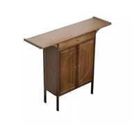 Mesa de Altar para Meditación Gabinete de pie budista, mesa de entrada de madera maciza de estilo chino, mesa de Buda for el hogar, caja de incienso, mesa de altar del Dios de la riqueza, mesa de Buda