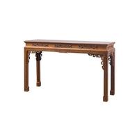 Mesa de Altar para Meditación Mesa de entrada de estilo chino Altar budista de madera maciza Caja de cabeza plana Mesa de exhibición de adornos (tamaño: S: 55 pulgadas M: 62 pulgadas) Mesa de Altar pa