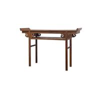 Mesa de Altar para Meditación Muebles de caoba, mesa con cabecera inclinada de madera, mesa budista antigua de madera maciza, caja de incienso for el hogar, mesa de entrada Mesa de Altar para Oración(