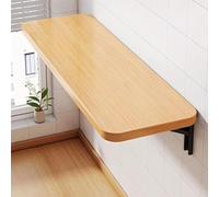 Mesa de altar plegable de pared con estante para estatuas, marco de metal, mesa flotante para meditación, oración, mesa flotante para el hogar, oficina, dormitorio, cocina, madera, 40 x 40 cm