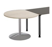 Mesa de ampliación con pie de plato