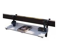 Mesa de balcón colgante al aire libre, mesa de jardín plegable para barandilla montada en la pared, mesa de bar de patio, mesa pequeña que ahorra espacio para balcón, terraza y jardín.