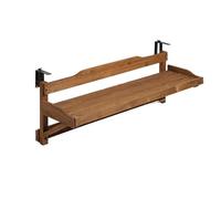 Mesa de balcón plegable de madera maciza, alta carga para comedor, bar u ocio, muebles de exterior perfectos