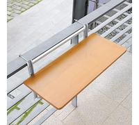 Mesa de balcón plegable, mesa auxiliar ajustable para exteriores, mesa de comedor portátil para el hogar y la oficina, versátil soporte plegable para patio