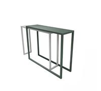Mesa de Bar Alta para Cocina 80/100CM for Cafetería, Mesa Recibidor Entrada for Exteriores Sin Taburete for Sala de Estar, Espacio Pequeño, Mostrador de Cocina(Green,80 * 30 * 105cm)