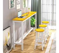 Mesa de bar alta para cocina, barra de desayuno, mesa de bar al aire libre para el hogar, restaurante, mesa de desayuno para zona de bar (sillas no incluidas)