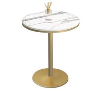 Mesa de bar de desayuno de altura de mostrador, mesa pequeña de cocina, comedor y cóctel, mesa de bar alta y mesa auxiliar para espacios pequeños, muebles de comedor de 75 cm de alto
