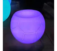 Mesa de bar LED con iluminación RGB de estado de ánimo, muebles emisores de luz con control remoto para patio al aire libre, jardín, decoración de bodas y fiestas