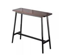Mesa De Bar Mesa de Bar pequeña de madera maciza, luz for el hogar, mesa larga alta de lujo, pared, balcón, ventana, mesa lateral, sala de estar, mesa de Bar divisoria Mesa De Altura De Mostrador