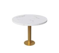 Mesa de Bar Redonda/Cuadrada de Pared, Moderna Mesa Auxiliar pequeña para cócteles y café, Ideal para bistró, cafeterías y Tiendas de Bebidas. Variedad de Materiales y Colores.