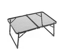 Mesa de barbacoa plegable para camping, tabla de barbacoa resistente al calor, equipo exterior de liberación rápida, ahorra espacio, para de picnic en la playa, balcón, barbacoas