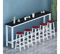 Mesa de barra de desayuno rústica industrial, consola estrecha y muebles de isla de cocina, mesa de radiador que ahorra espacio para jardín, pub al aire libre, acabado de nogal claro