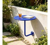 Mesa de bebidas para mostrador de patio al aire libre, mesa de comedor de espacio pequeño, mesa de café de estilo industrial para, comedor comercial, mesas auxiliares para interiores(40x40x45cm)