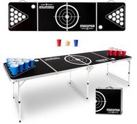 Mesa de Beer Pong Stagecaptain Basic, Fácil de Limpiar, Peso: 8