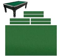 Mesa de billar de fieltro, superficie de alta velocidad con tiras de instalación para salas de juegos y áreas de recreación