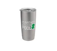 Mesa de billar divertida en lugar de jugar al billar Vaso térmico de acero inoxidable de doble pared