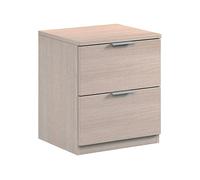 Mesa de cabeceira com efeito madeira