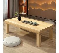 Mesa de café de estilo japonés, multifuncional, con ventanal, pequeña mesa de té sentada en el suelo