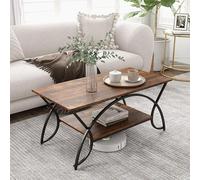 Mesa de café de madera falsa, mesa de café metálica ajustable para con almacenamiento, nórdica, carga 70 kg