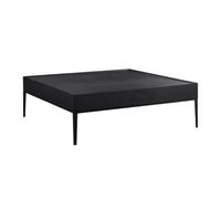 Mesa de café de madera para sala de estar, mesa de té, mesa de té, moderna mesa auxiliar escandinava para sala de estar (100 cm)