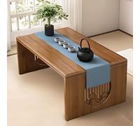 Mesa de Café de Madera Plegable para Sala de Estar Espacios Pequeños, Mesa de Comedor Baja Japonesa para Sentarse en el Piso Tatami Home, Office 70 * 37 * 30cm