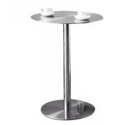 Mesa De Café, Mesa De Bar De Pared, Mesa De Centro Redonda, Mesa De Bar, Mesa Auxiliar De Pub para Restaurante, Mesa Auxiliar De Sofá Pequeño, Mesa De Comedor para,One Color-50x75cm