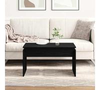 Mesa de Café Roble Negro Mesa de Centro Moderna y Elegante para Sala de Estar - Superficie Robusta y Estable 68 x 38 x 50 cm Madera contrachapada