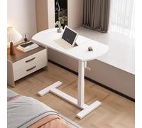 Mesa de cama, mesa de cama ajustable en altura, escritorio de cama móvil para dormitorio, mesa de cama de hospital con ruedas, carro para ordenador portátil en casa, escritorio de cama estable y p