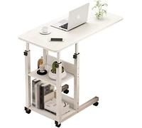 Mesa De Cama, Mesa De Cama, Escritorio De Pie, Mesa De Cama Móvil, Mesa Para Computadora Portátil De Altura Ajustable Para Sala De Estar, Dormitorio, Hospital, Escritorio,A-31,5 x 15,7 pulgadas