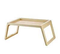 Mesa de Cama para Laptop Plegable, Escritorio Portátil para Cama, Bandeja portátil para Servir el Desayuno, Jugar, Estudiar y Trabajar, Leer y Escribir(Yellow,55x36cm)