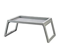 Mesa de Cama para Laptop Plegable, Escritorio Portátil para Cama, Bandeja portátil para Servir el Desayuno, Jugar, Estudiar y Trabajar, Leer y Escribir(Gray,55x36cm)