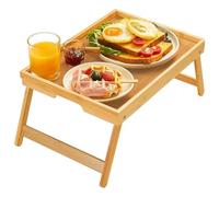 Mesa de cama plegable ajustable, versátil escritorio de desayuno y laptop para sofá, ideal para comer y trabajar a distancia en casa