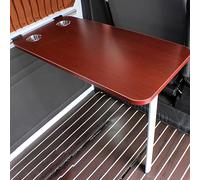 Mesa de camping plegable de 39,5 x 79,5 cm, mesa de comedor multifuncional para el hogar, cocina, oficina, bar y lavandería, mesa de picnic portátil y ligera