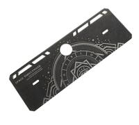 Mesa de camping plegable, paneles de mesa, panel acrílico transparente, soporte de luz, mesas de camping, tablero de unidad de transmisión de luz al aire libre, ajuste preciso, configuración rápida