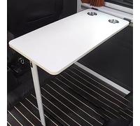 Mesa de camping plegable para caravanas y picnics al aire libre, mesa de comedor portátil montada en la pared, ideal para campistas y actividades al aire libre (color: D)