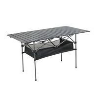 Mesa de camping plegable portátil ligera y compacta con bolsa de transporte para viajes, senderismo, picnics, barbacoas y aventuras de conducción autónoma