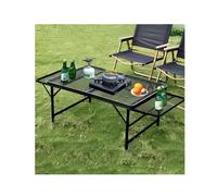 Mesa de camping plegable y ligera, fácil de montar, resistente, ahorra espacio, mesa auxiliar portátil para barbacoa, jardín, festival, actividades al aire libre