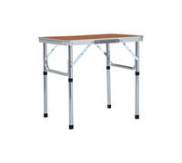 Mesa De Camping Vidaxl Plegable 60x45 CM MKP