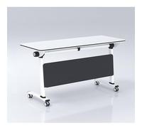 Mesa de capacitación portátil con Ruedas con Bloqueo, Mesa de conferencias Plegable Multifuncional para Uso móvil en Salas de capacitación y aulas.