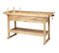 Mesa De Carpintero Banco De Trabajo Madera Con Cajones Morsa Bricolaje Taller Laboratorio Buffet B&B Catering Desayunos Cocina Comedor Recepción Desayunos